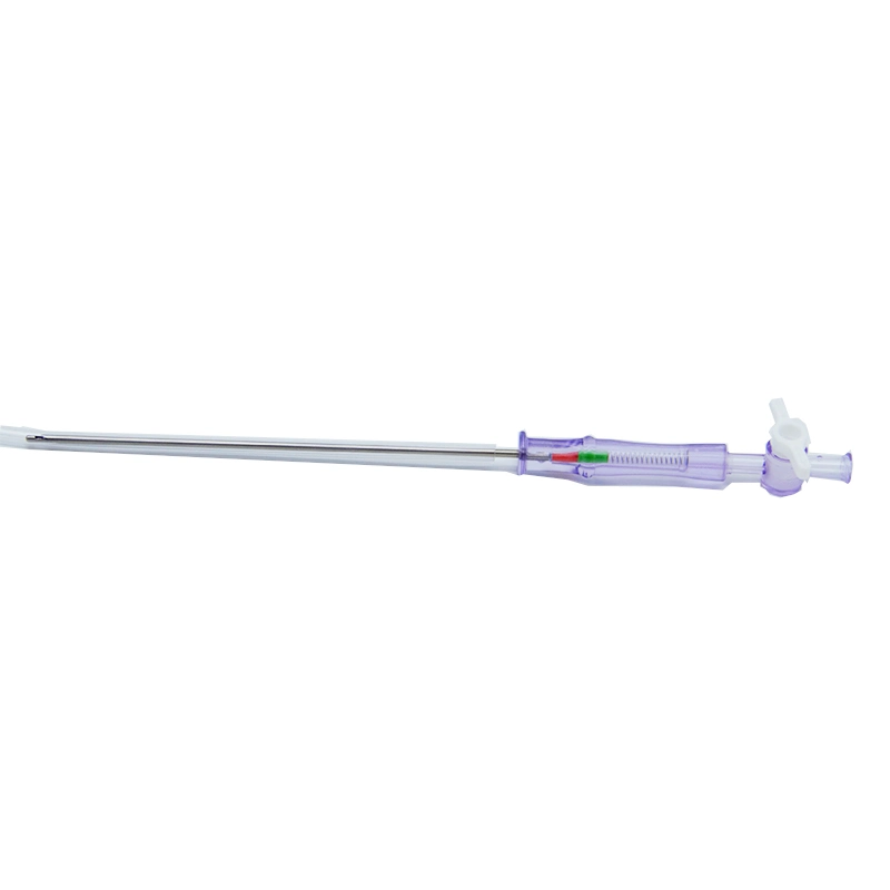 Strong Polycarbonate Handle Disposable Medical Veress Needles for Laparoscopy Insufflation