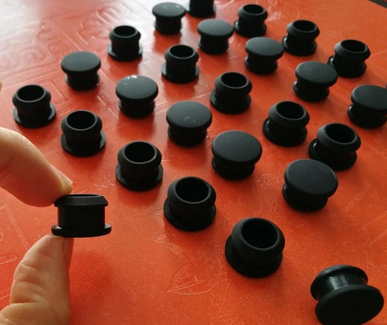 Customized NBR HNBR FKM Sil Rubber Caps for Sealing Parts Supplier