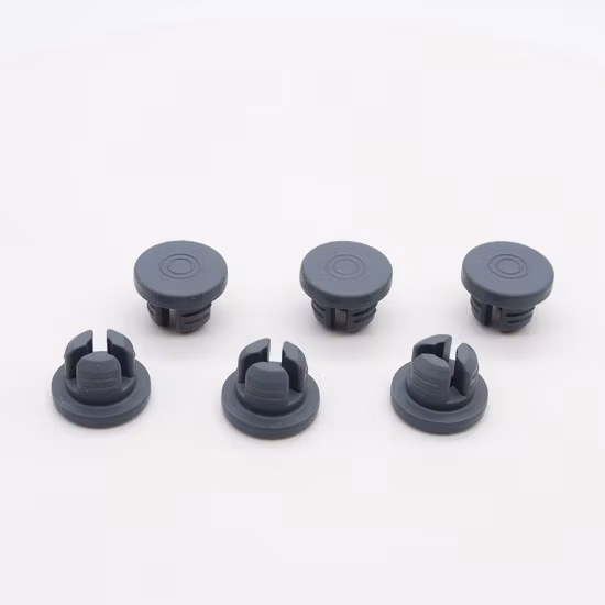 Tappo in gomma butilica siliconica per uso medico da 13 mm 20 mm per fiale di vetro liofilizzato