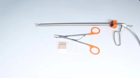 Materiale in acciaio inossidabile di alta qualità, applicatore e clip per legatura laparoscopica in titanio resistenti alla corrosione