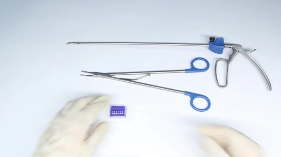 Clip per legatura di polimeri di plastica medica, clip Hem-O-Lok, clip vascolari chirurgiche